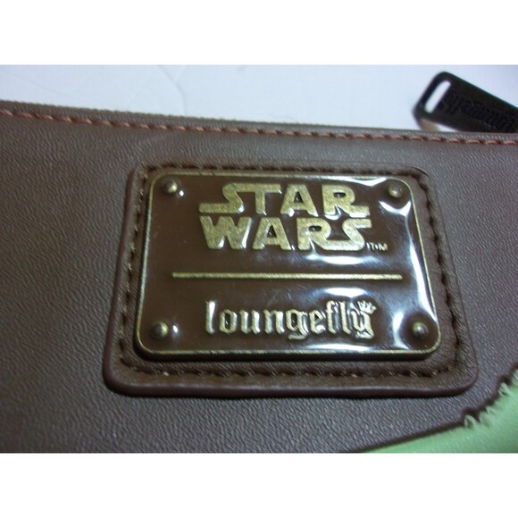Loungefly  Baby Yoda Grogu Wallet Star Wars The Mandalorian Faux Leather Disney - Picture 2 of 5